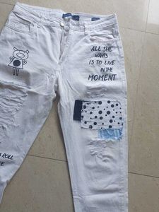 White Jeans
