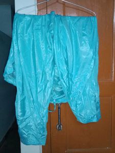 Light blue suit with inner and dupatta