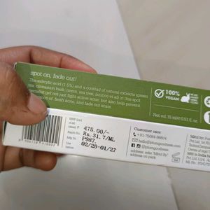 GREEN TEA CLEAR SPOT LIGHT GEL