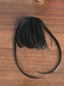 Black Hair bangs