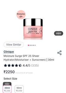 Face Moisturizer