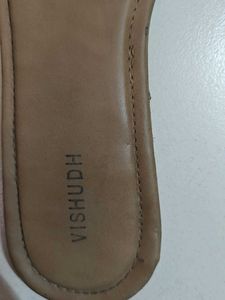 Vishudh Embellished Open Toe Flats