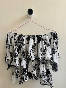Off Shoulder Floral Top