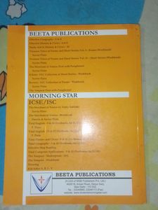 Workbook On Ecohes,ISC Collection Of Short Storie
