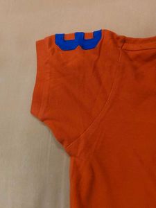 US Polo Assn. Orange ES Size Shirt