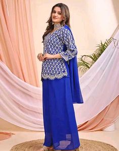 Elegant Blue Kurta Set