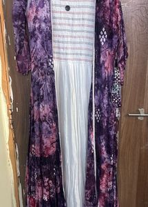 Ethnic Dress with Tie-Dye Detail