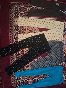 3 T Shirts 6 Pants Good Quality Cotton
