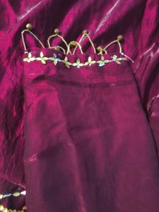 Burgundy Indian Frock