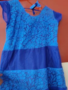 Neted A Line kurti Set