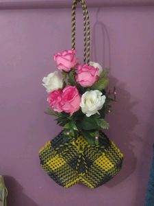 😍Plastic Wire Wall Decor Bag