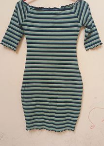 New Bodycon Half Shoulder Dress