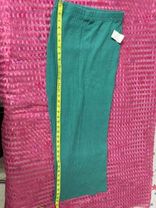 Green Knit Pants