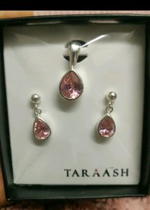 Cute Silver Pendant Set
