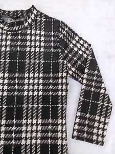 Zebra Print Full Sleeve Top