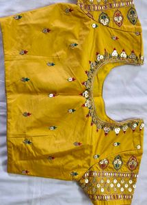 Embroidered Blue Ethnic Skirt