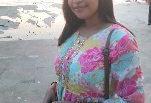 Floral Print Anarkali Kurta
