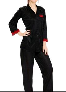 1day sale!!Silky Satin Pajama Set