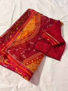 bhandhej sari