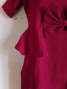 Girls Marron Dress