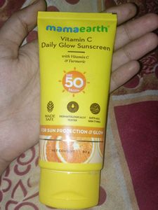 Mamaearth Vitamin C Daily Glow Sunscreen SPF 50