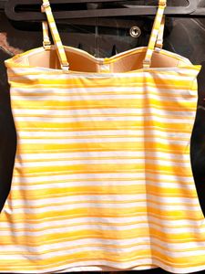 Striped Bikini Top