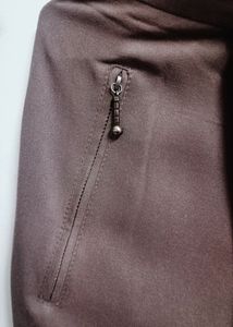 Casual Trousers | Silk Brown