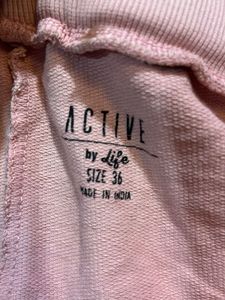 Pink Striped Joggers