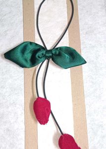 Velvet tulip Scrunchies....