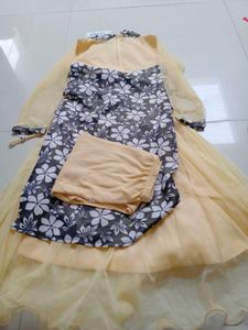 partywear Cute Girls Floral Dress