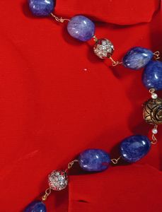 Blue Beaded Necklace