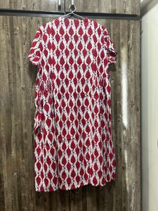 White &amp; Red One Piece