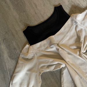 White &amp; Black Top