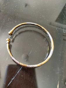Elegant Dual -Tone Bangles