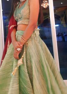 Full Flair Lehenga Choli And Dupatta Maroon