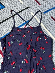 Cute Cherry Print One piece