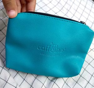 Cute Teal Makeup Pouch/ Bag / Kit 💄