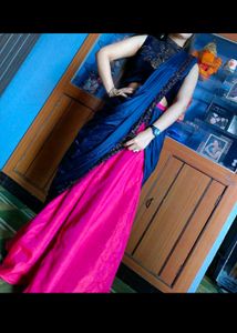 Sale 💰 Premium Fabric Ready To Wear Saree/Lahenga