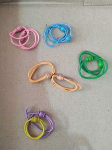 Colorful Hair Tie Lot