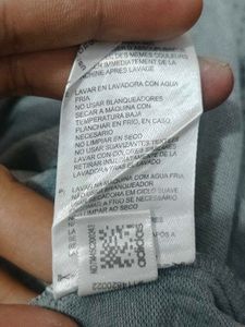 Adidas Grey Polo TShirt