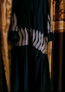 Elegant Embroidered Abaya