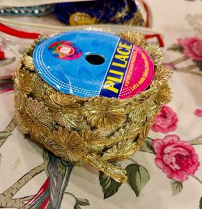Floral Gota Patti Lace- Brand New