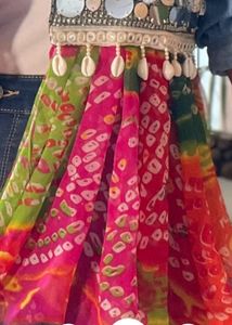 Navratri Denim Jacket Shrug