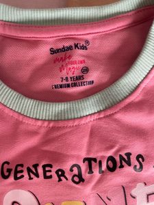 Cute Pink Kids Top