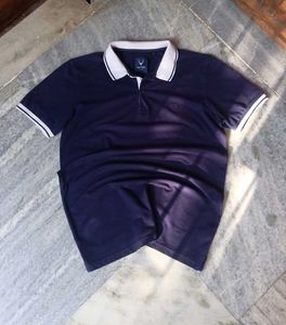 Stylish Navy Blue Polo Shirt