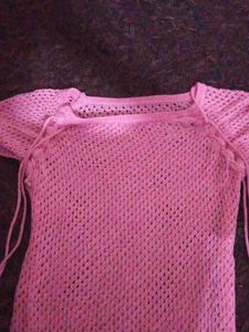 Pink Knit Top