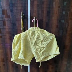 Yellow Shorts