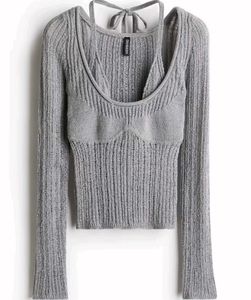 H&M 🔥 Must-Have Gray Knit Top