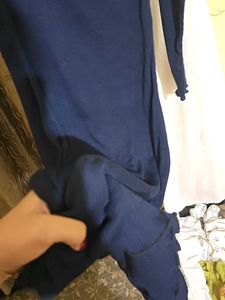 Elegant Navy Blue Dress