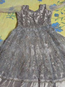 Peplum top and Skirt With Dupatta